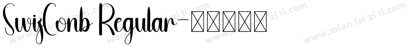 SwizConb Regular字体转换